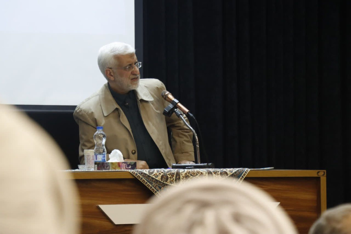 گردهمایی نخبگان حوزه و دانشگاه و فعالین جبهه انقلاب اسلامی با سخنرانی دکتر سعید جلیلی به مناسبت سالروز پیروزی انقلاب اسلامی برگزار گردید