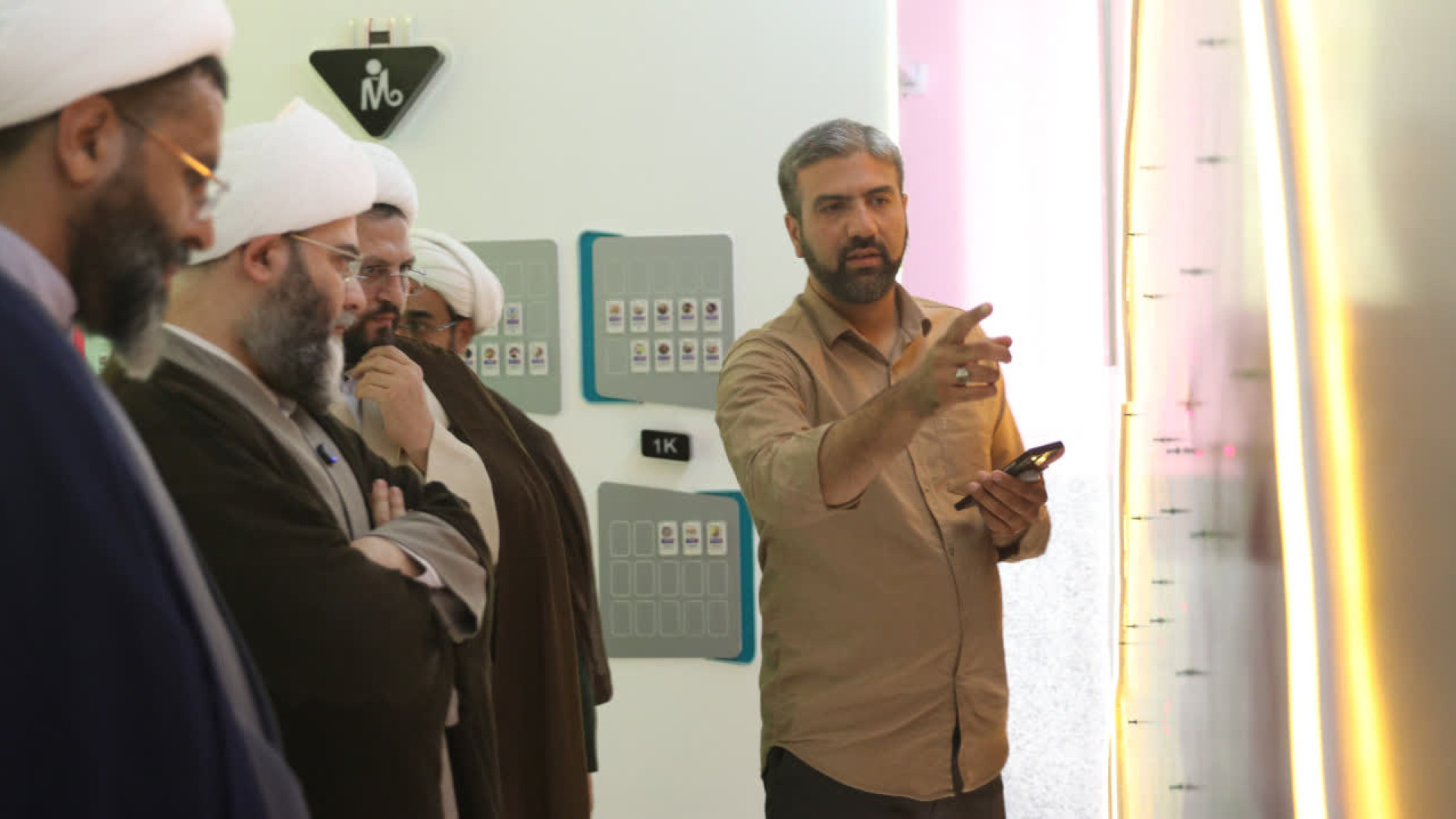 حضور ریاست عالی نهضت تبلیغ در پایگاه رسانه ای استان