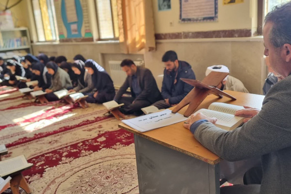 برگزاری محفل انس با قرآن کریم در شهرستان بدره