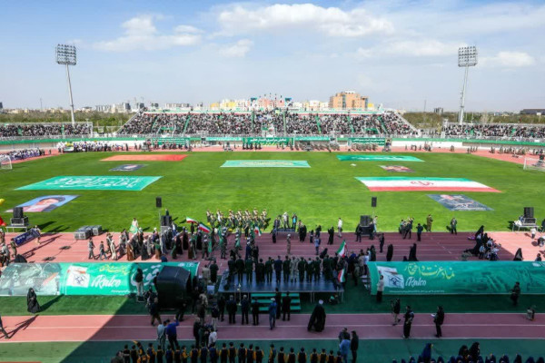 نمایش سراسری اقتدار عظیم جان‌فدا برای ایران امام‌رضائی