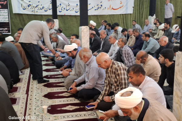 برگزاری گردهمایی بزرگ عاشورائیان در شهرستان بدره