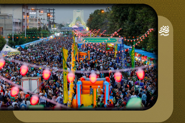 La fiesta de Ghadeer reúne a más de 4,5 millones de personas en 13,5 km de celebración en Teherán