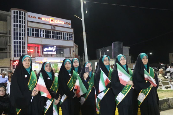 تجلیل از برخی بانوان حافظ کل قرآن کریم در صد و سومین شب از تجمعات ولایی شهرستان مُهر