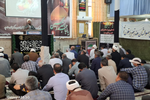 برگزاری گردهمایی بزرگ عاشورائیان در شهرستان بدره