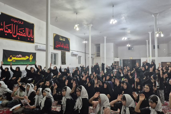 برگزاری پرده خوانی محرم در شهرستان بدره