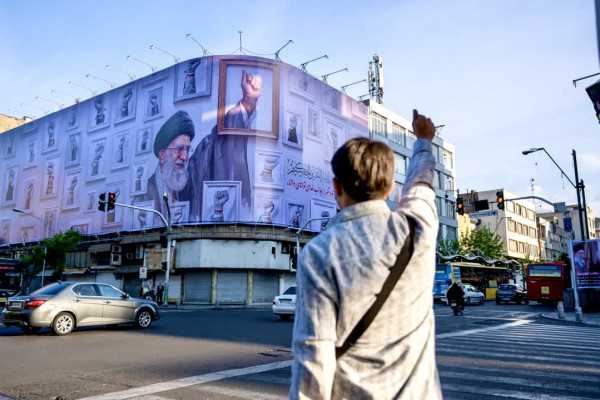 دیوارنگاره جدید میدان جمهوری رونمایی شد