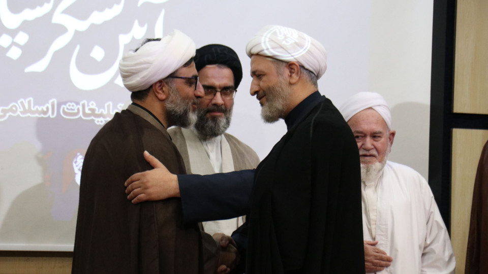آیین سنگرسپاری مدیرکل تبلیغات اسلامی گلستان
