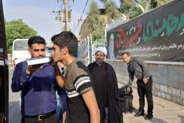 اعزام ۱۲۰ دانش‌آموز اندیکایی به مشهد مقدس