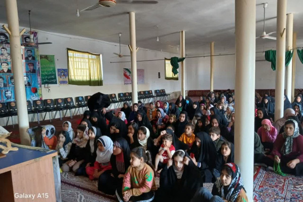 جشن ولادت حضرت زهرا (س) در روستای چنگوله