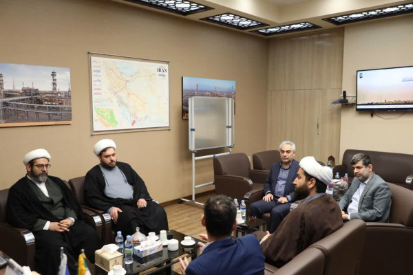 جلسه مدیرکل تبلیغات اسلامی با مدیرعامل شرکت نفت و گاز اروندان