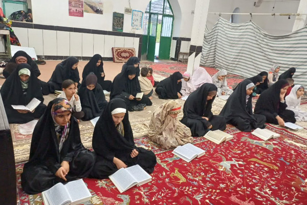محافل جزءخوانی زندگی با آیه ها در شهرستان بدره