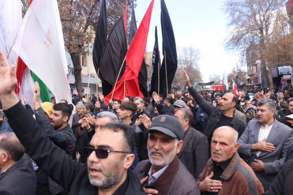 سوگواری علویون ارومیه در سوگ مولی الموحدین علیه السلام