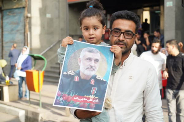 راهپیمایی کیلومتری غدیر با شعار «ایران؛ ذوالفقار علی» برگزار شد