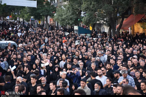 دسته عزاداری «یوم الزینب» در زنجان برگزار شد