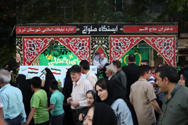 غدیر متفاوت ۱۴۰۴ تبریز با گرامیداشت شهدای اقتدار