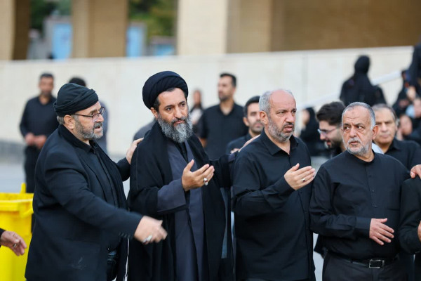 ارگ علیشاه و مصلی تبریز سیاهپوش شام غریبان شهدای کربلا