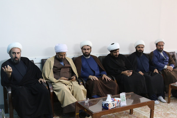 دیدار مدیرکل تبلیغات اسلامی استان ایلام با امام جمعه شهرستان مهران