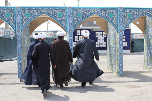 بازدبد مدیر مرکز رسانه تبلیغات اسلامی خوزستان از مرز شلمچه