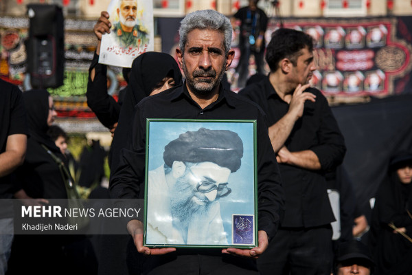 گزارش تصویری دوم اجتماع عظیم مردمی عصر عاشورا « یوم الحسین ع»