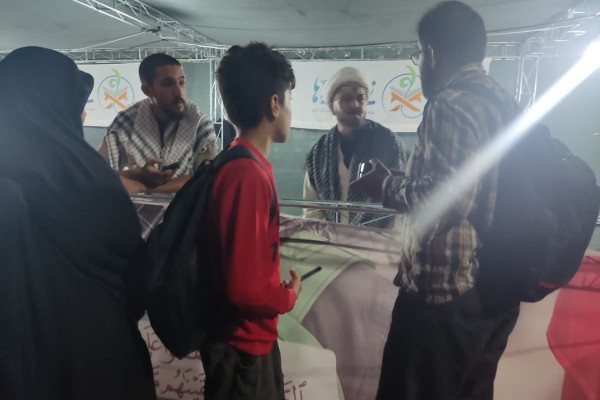 خدمت رسانی مبلغین و پرسنل اداره تبلیغات اسلامی شهرستان دره شهر در مرز بین المللی مهران