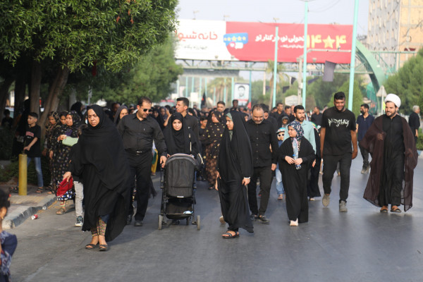 مراسم جاماندگان اربعین حسینی در بندرعباس