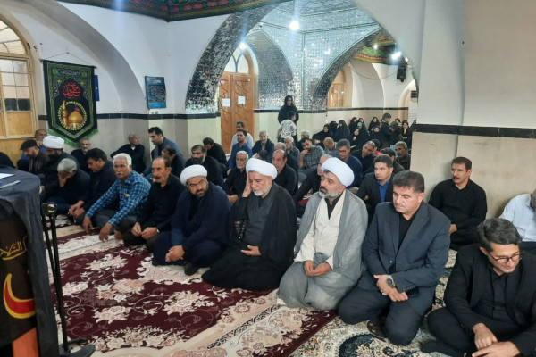 برگزاری مراسم عزاداری و سوگواری سالروز شهادت امام رضا علیه السلام در صحن مطهر امامزاده سید سیف الدین محمد ( ع) دهستان ارمو شهرستان دره‌شهر