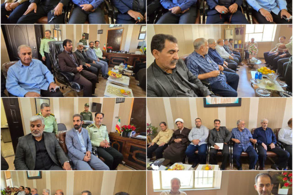 دیدار بزرگان و معتمدین شهرستان سرپلذهاب  با فرماندهی انتظامی شهرستان