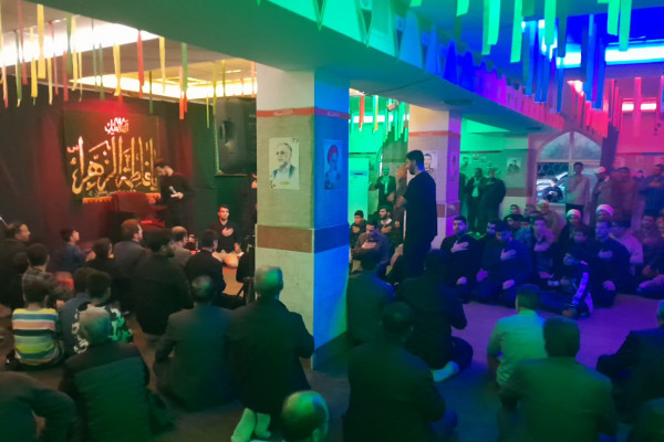مراسم عزاداری  و سوگواری  به مناسبت سالروز شهادت حضرت زهرا(س) در شهرستان صحنه
