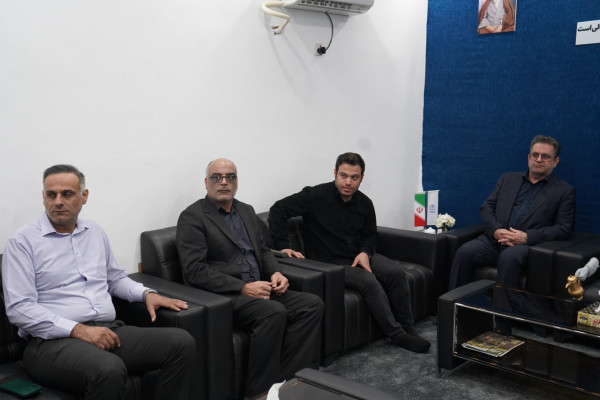 بازدید مدیرکل صدا و سیما مرکز خوزستان از مرکز رسانه تبلیغات اسلامی خوزستان