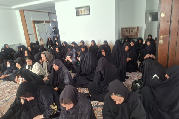 حضور پرشور بانوان بدره ای در ایام فاطمیه