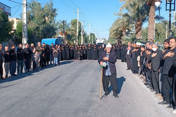 برگزاری مراسم دستجات عزاداری در شهرستان مهران