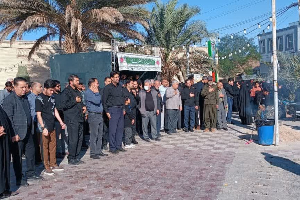 برگزاری مراسم دستجات عزاداری در شهرستان مهران