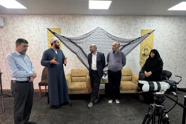 بازدید ذی حساب و همکاران اداره مالی اداره کل تبلیغات اسلامی خوزستان