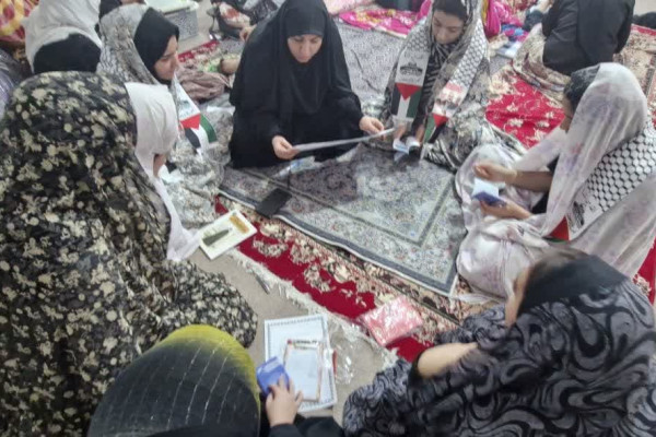 برگزاری طرح قرآنی زندگی با آیه ها در مراسم اعتکاف مهران