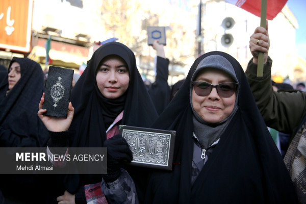 خیزش زنجانی ها در محکومیت اقدامات اغتشاشگران