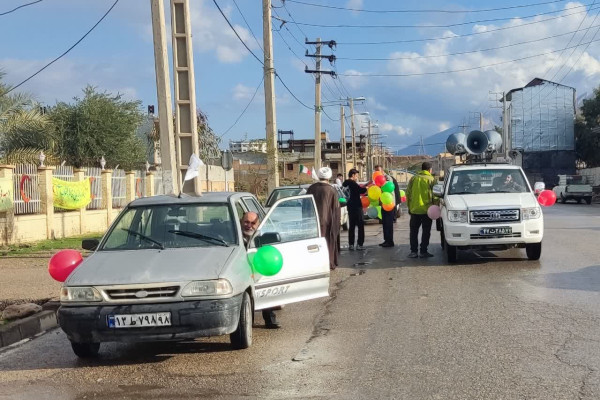 جشن بزرگ خودرویی بمناسبت نیمه شعبان در شهرستان دره‌شهر