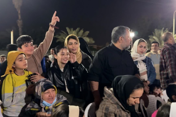 جشن کیلومتری نیمه شعبان در آبادان برگزار شد