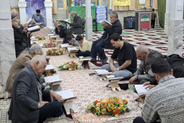 اجرای نهضت زندگی با آیه ها در محافل قرآنی شهرستان بدره