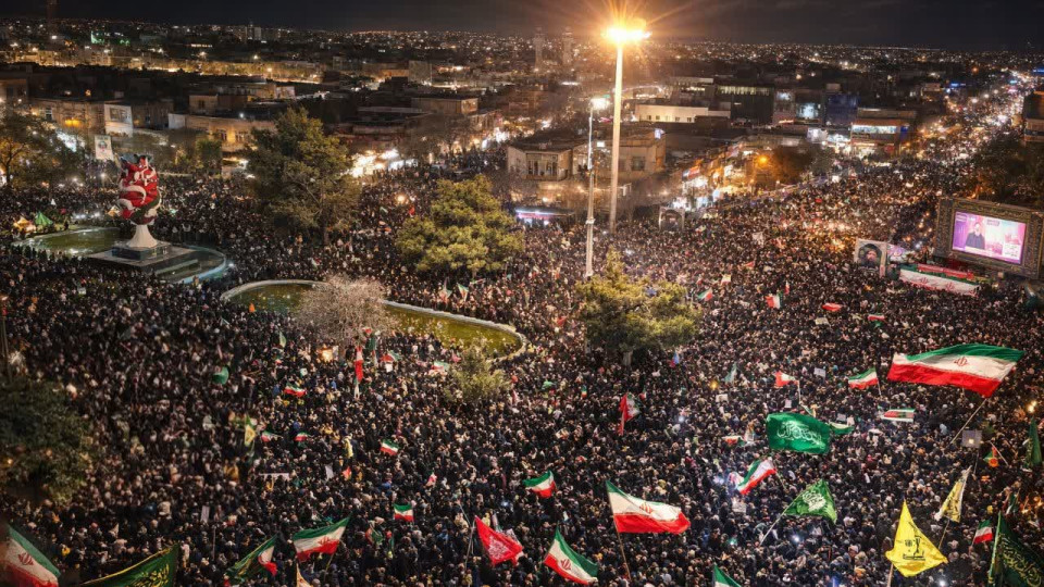 تایم لپس زیبا از حسینیه ایران در اراک