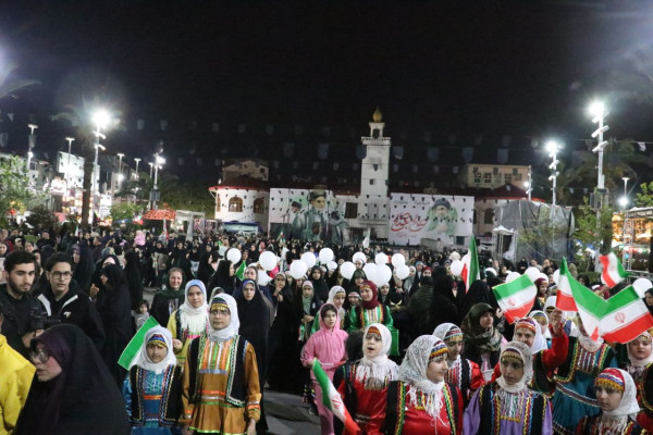 اجتماع باشکوه گیل‌دختران ایران به مناسبت میلاد نورانی حضرت فاطمه معصومه (س)برگزار گردید