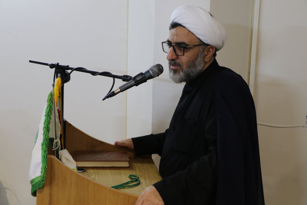 سخنرانی حجت الاسلام و المسلمین عزت زمانی معاون محترم فرهنگی و حجه الاسلام و المسلمین روحانی