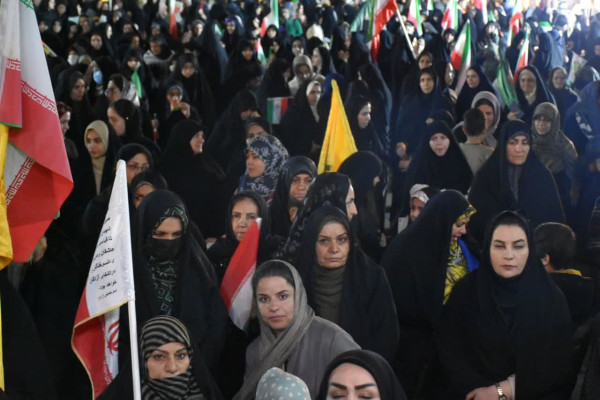 قروه میزبان بیرق و خدام حرم مطهر رضوی شد