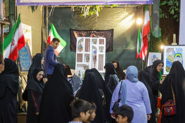 تجمع شبانه مردمی «لبیک یا امام» بوشهر