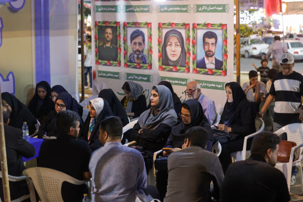تجمع شبانه مردمی «لبیک یا امام» بوشهر