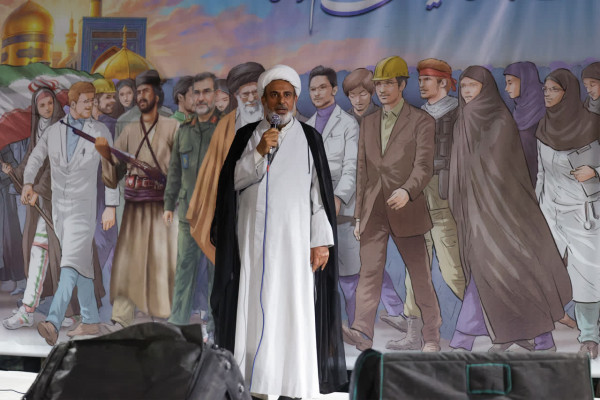 تجمع شبانه مردمی «لبیک یا امام» بوشهر