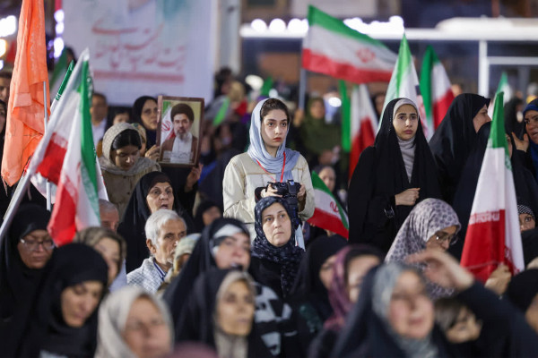 تجمع شبانه مردمی «لبیک یا امام» بوشهر