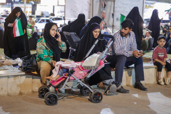 تجمع شبانه مردمی «لبیک یا امام» بوشهر