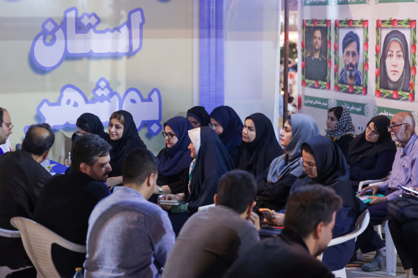 تجمع شبانه مردمی «لبیک یا امام» بوشهر