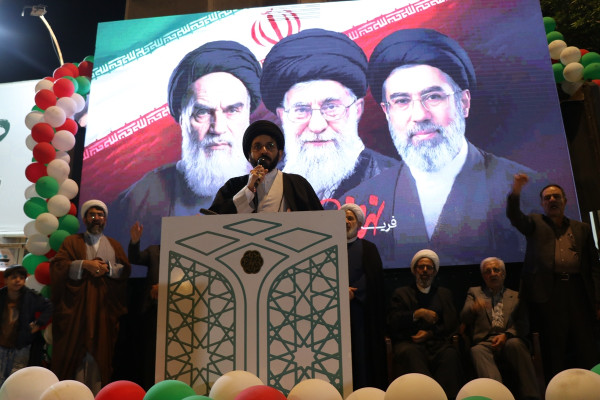 تجمع مردم بجنورد با سخنرانی حجت الاسلام و المسلمین راجی