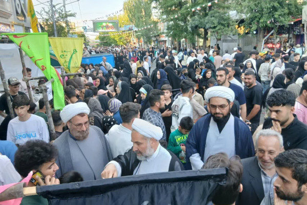 مهمونی کیلومتری غدیر خم در مشگین شهر